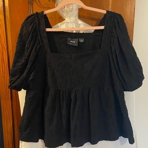 Maeve Anthropologie Black Top